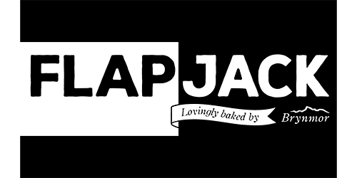 Flapjack Logo B&w