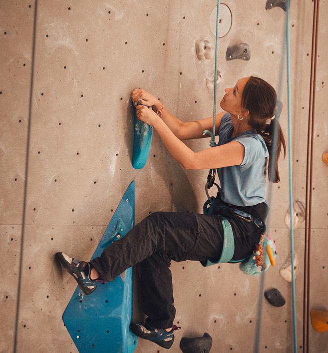 Open Dag banner foto Klimmuur